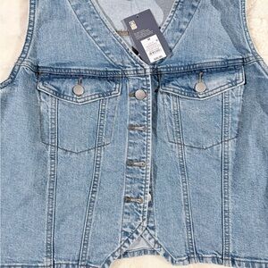 Universal Thread Light Blue Denim Vest